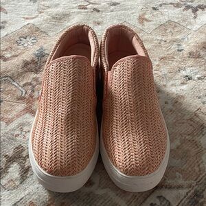 Soda Pink Slip-On Sneakers